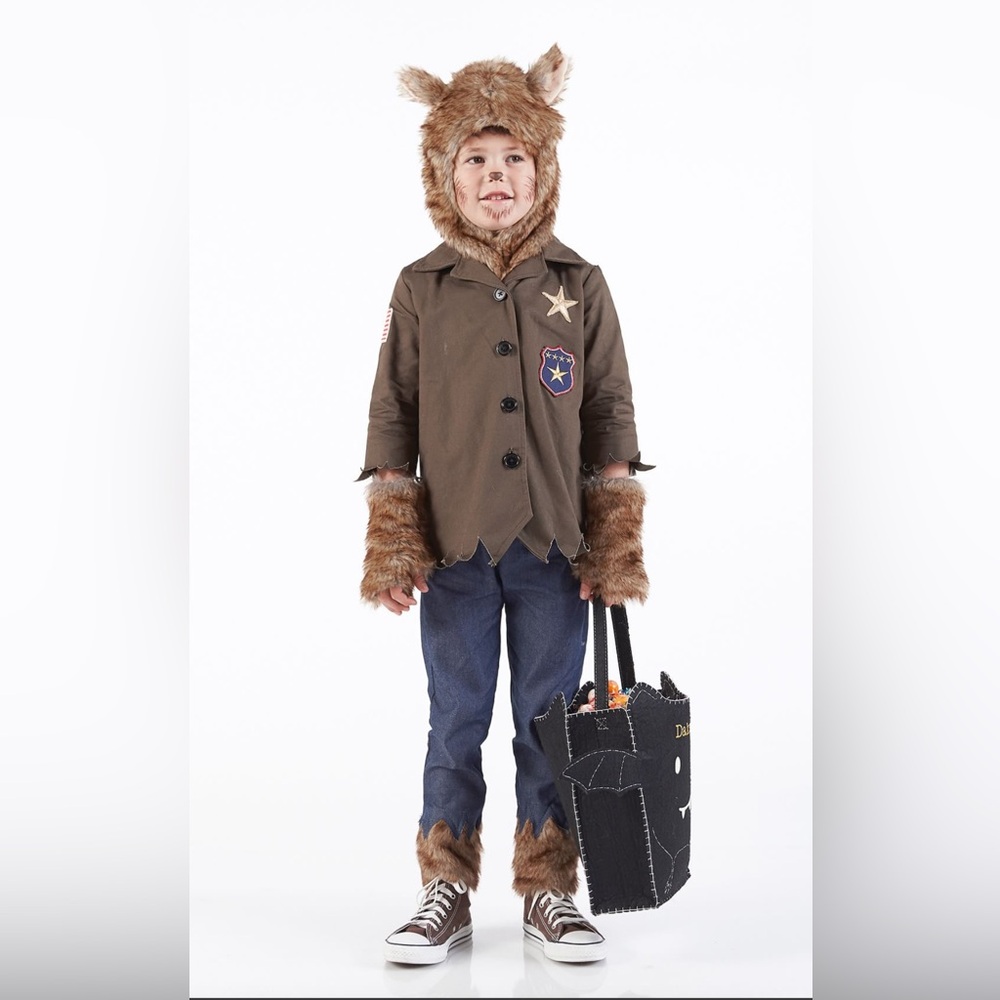 Werewolf Halloween Costume Size 4-6